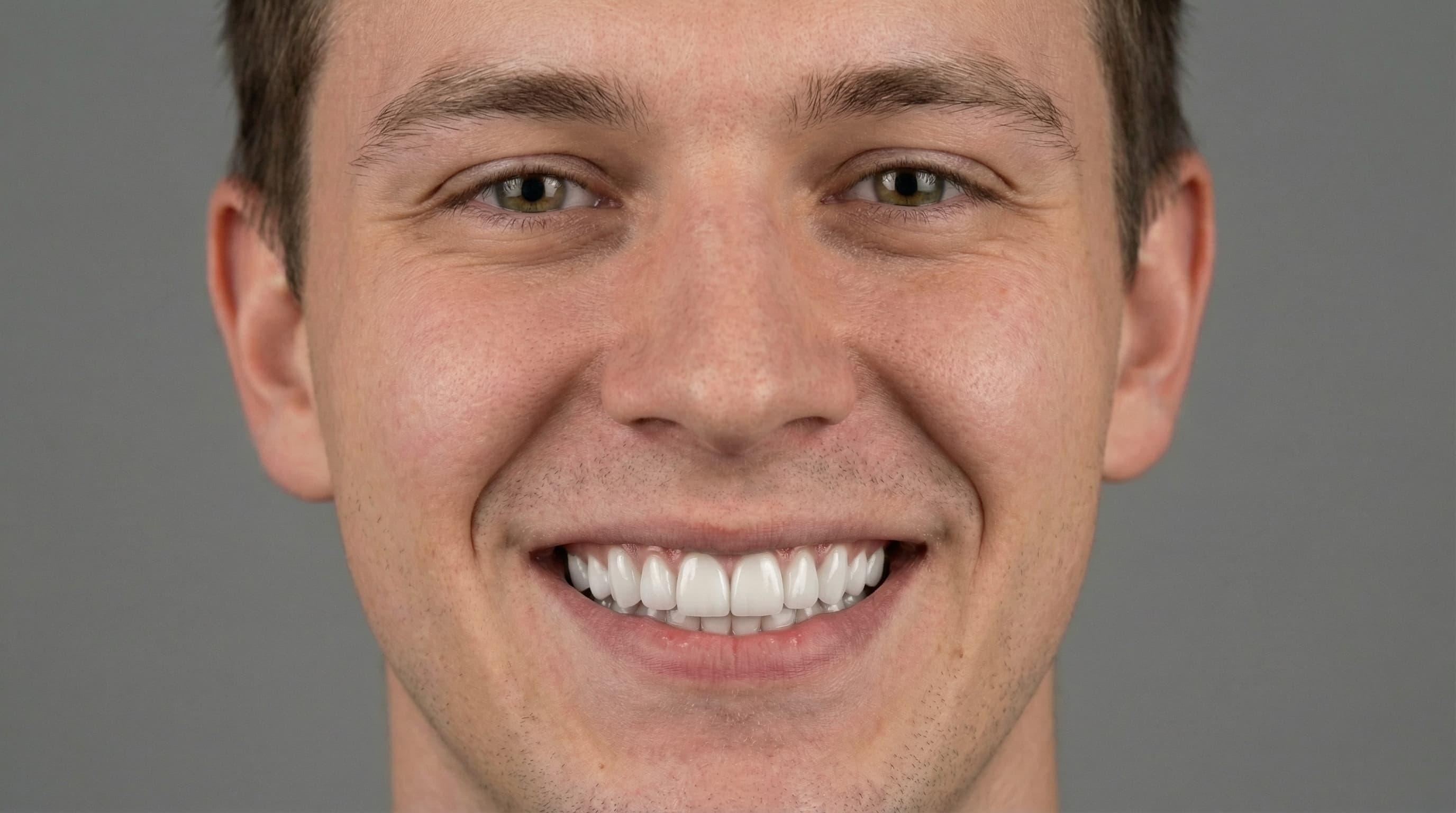 Sonrisa perfecta con carillas - Después